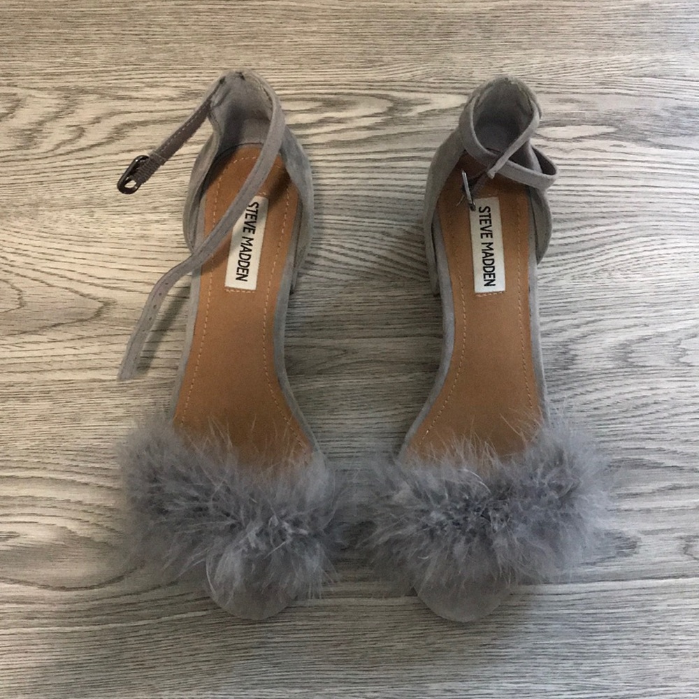 Steve Madden Furry Heels